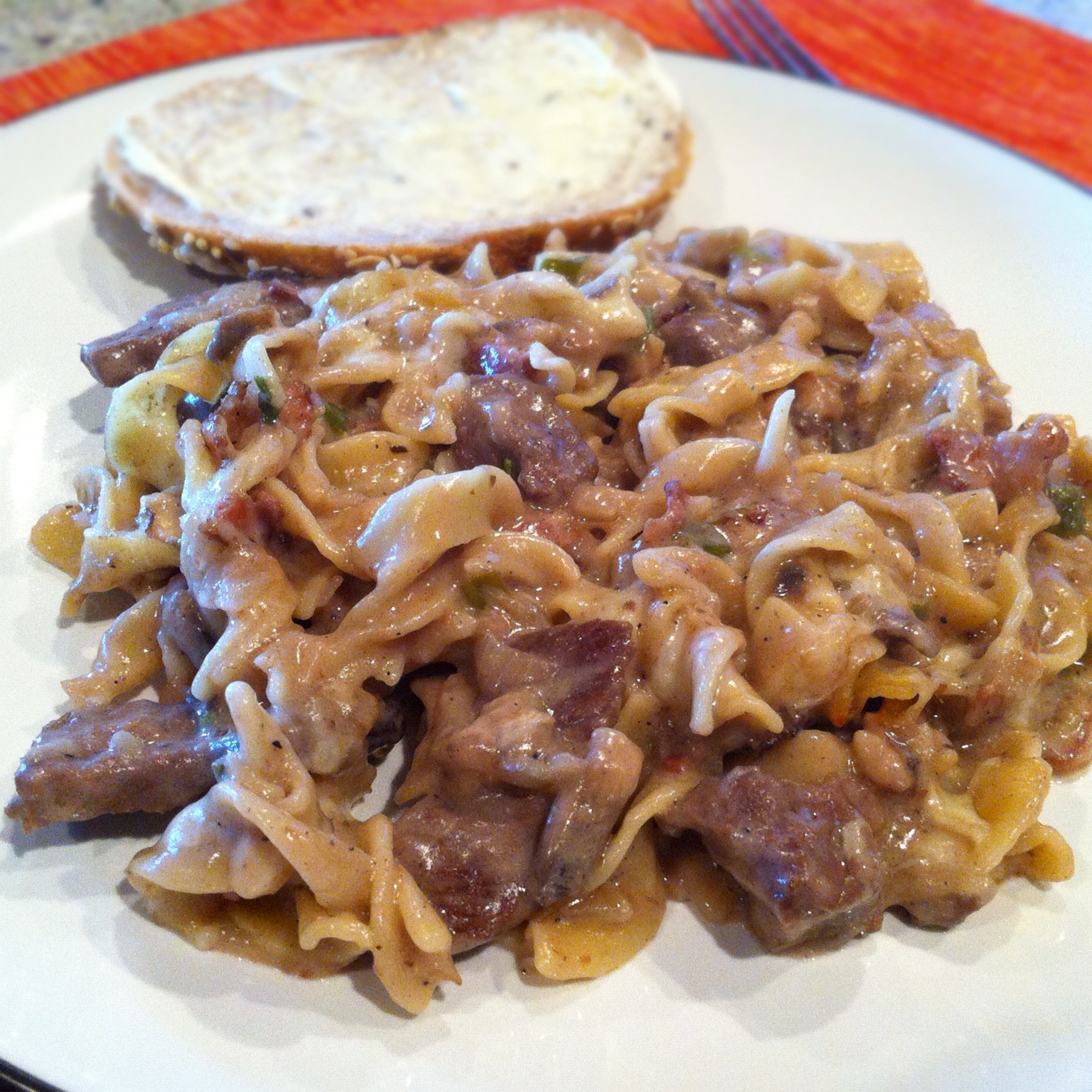 Playing With My Food Beef Stroganoff Casserole