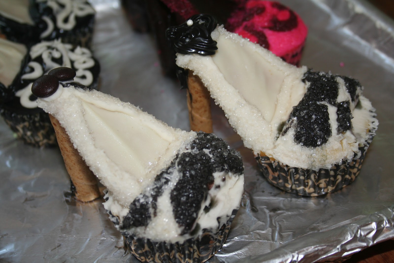 The Fly House High Heel Shoe Cupcakes