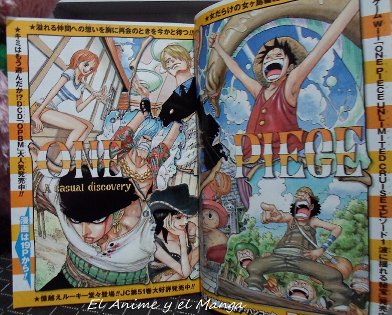 El anime y el Manga: One Piece #1 por Editorial Panini y COMPARACION