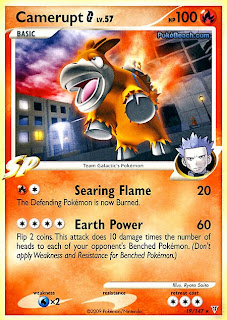 Camerupt G Pokemon Card Supreme Victors