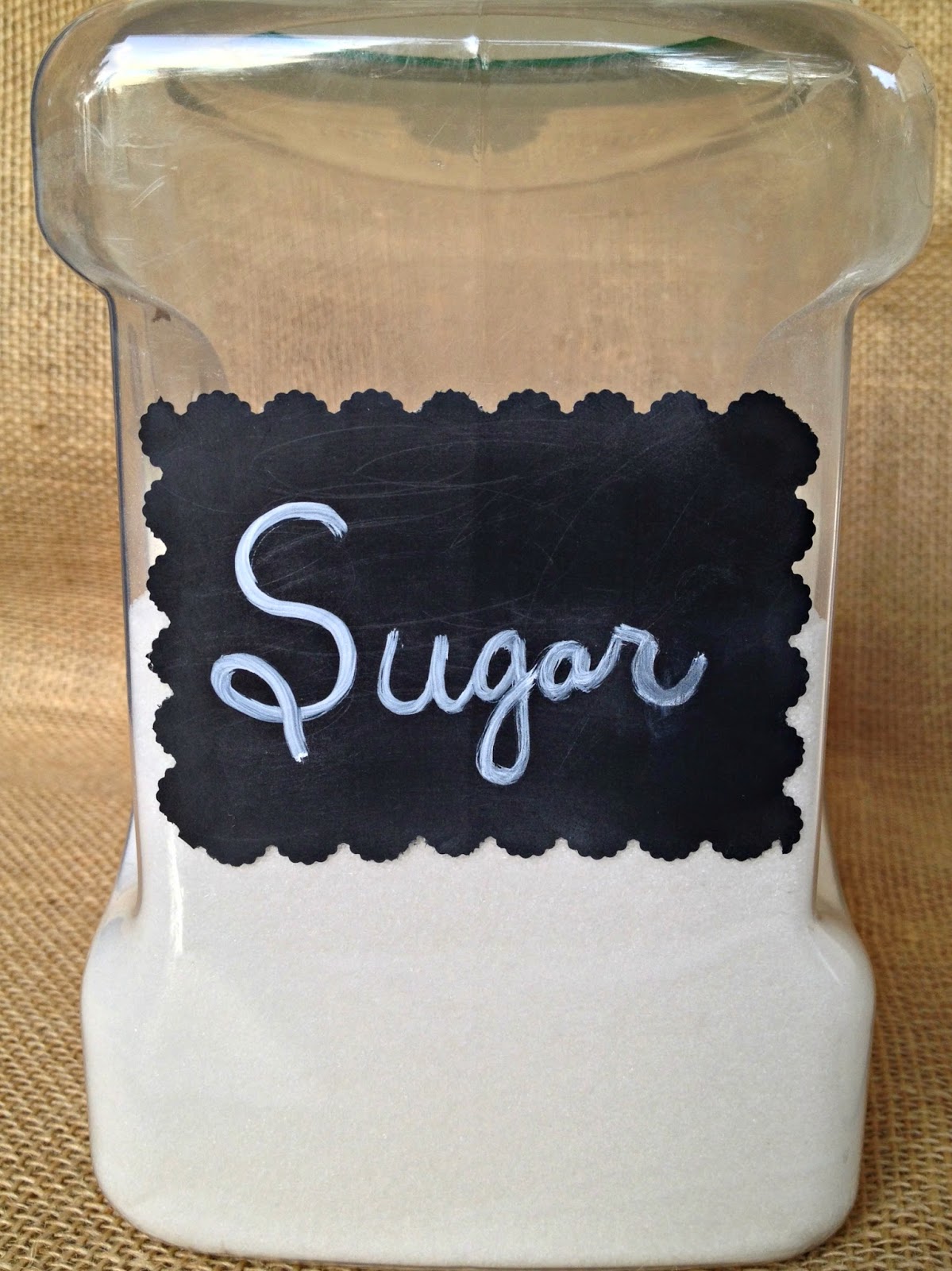 Crafty in Crosby Chalkboard Labels from Dollar Tree