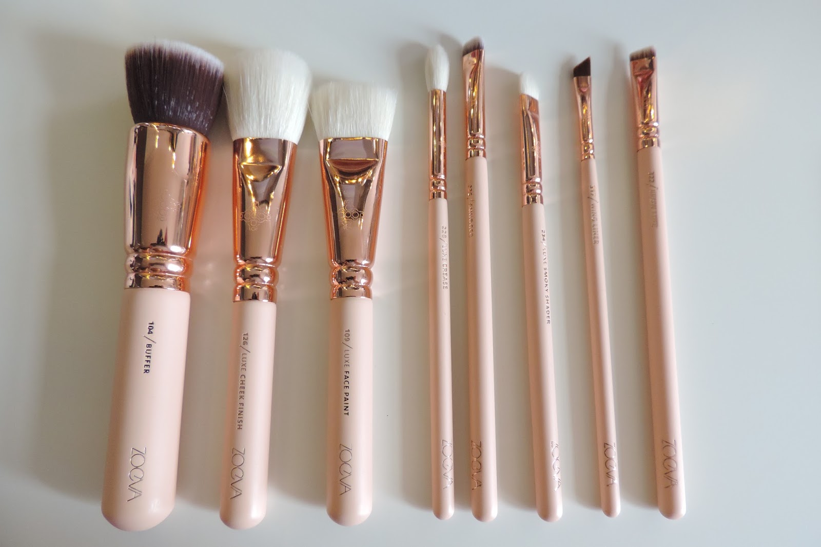 Miss Panda Land Zoeva Rose Golden Luxury Brush Set Vol 2 Review