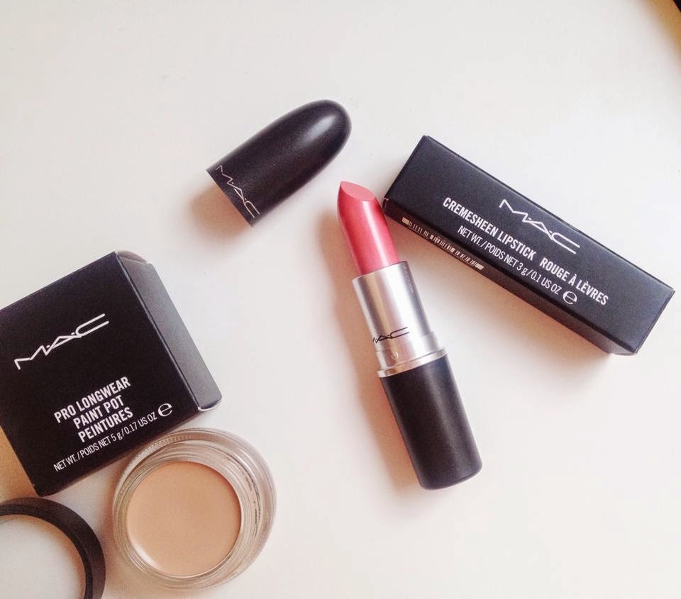 Review MAC Pro Longwear Paint Pot Painterly Freshly Pressed Beauty