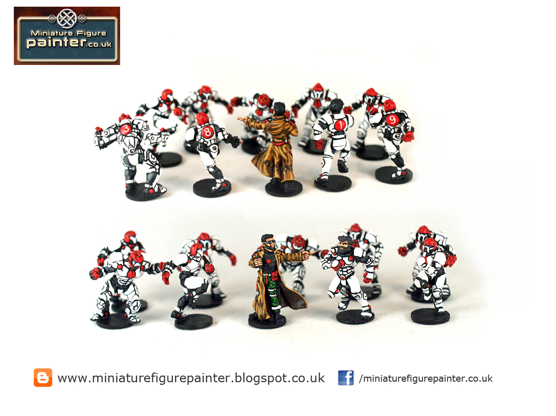 DreadBall: the Trontek 29ers in Red and White DreadBall: the Trontek 29ers in Red and White