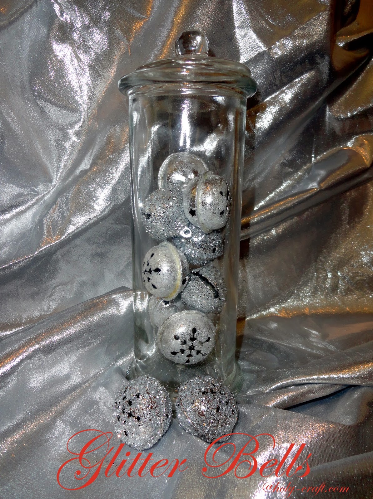 Glitter jingle bells Rachel Teodoro
