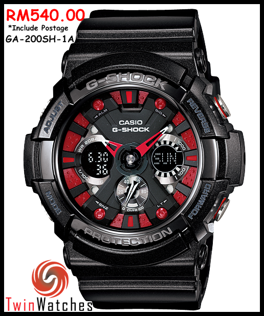 g shock ga 200sh price