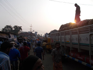 Ernakulam wholesale vegetable market .