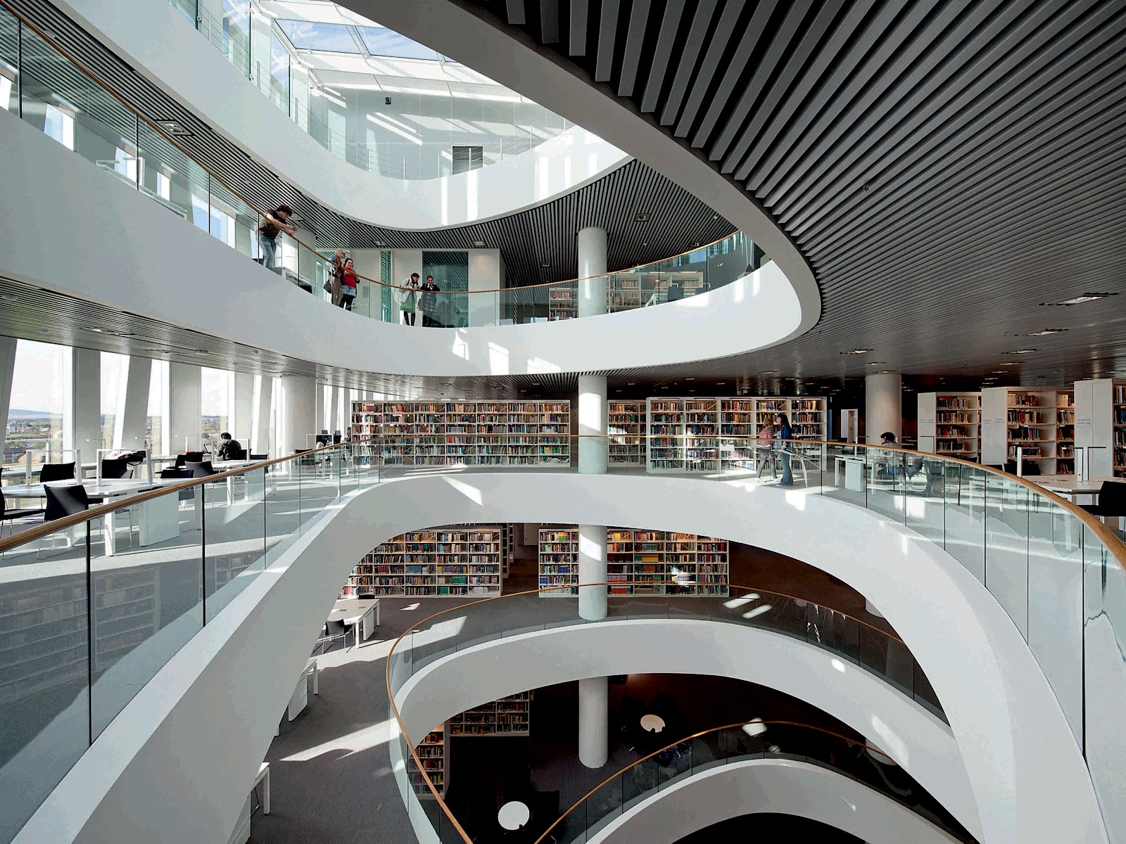 UNIVERSITY OF ABERDEEN NEW LIBRARY BY SHL ARCHITECTS A As Architecture