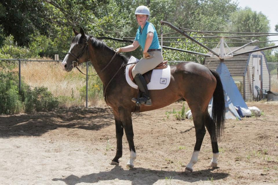 First time in english tack