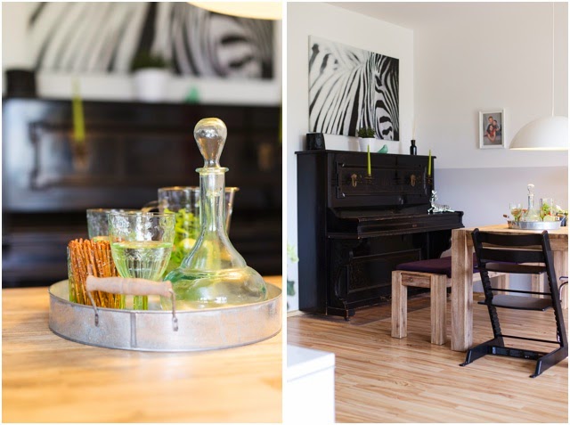 Wiener wohnsinn Wohnzimmer mit klavier einrichten