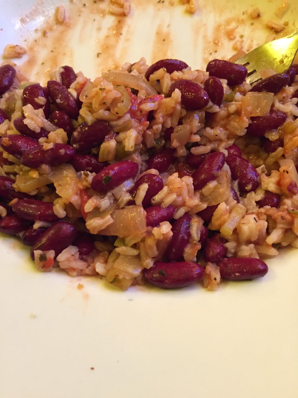 Amy's Nutritarian Kitchen Red Beans and Rice in the Pressure Cooker