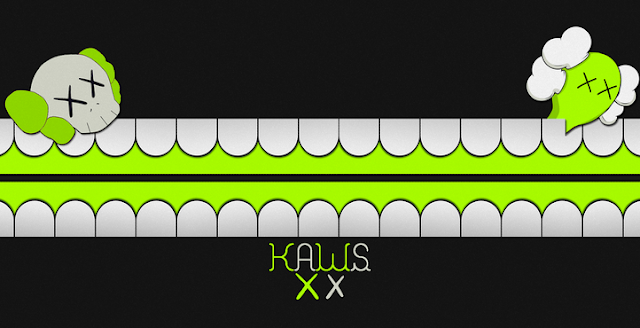 The Kaw-ling Kaws Artist Luv U Always Leggings LUA