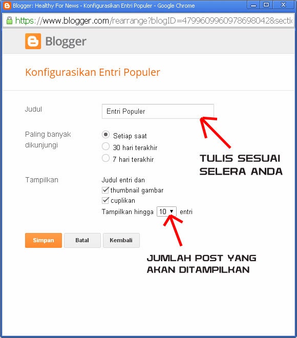Tutorial Membuat Widget Popular Post Warna Warni Di Blog Tutorial Membuat Widget Popular Post Warna Warni Di Blog