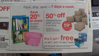 Other Staples Mail and Ship Promo
