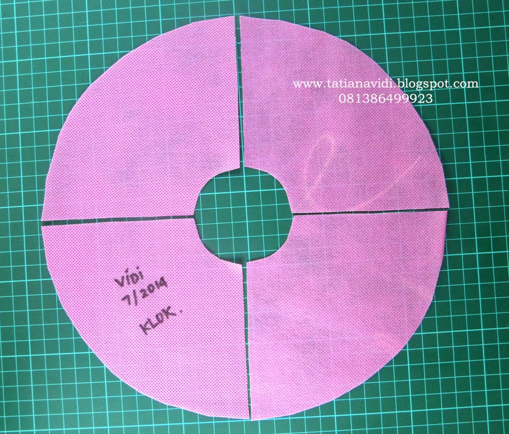 Tatiana Vidi Sewing Blog Free tutorial 26 Circle Skirt