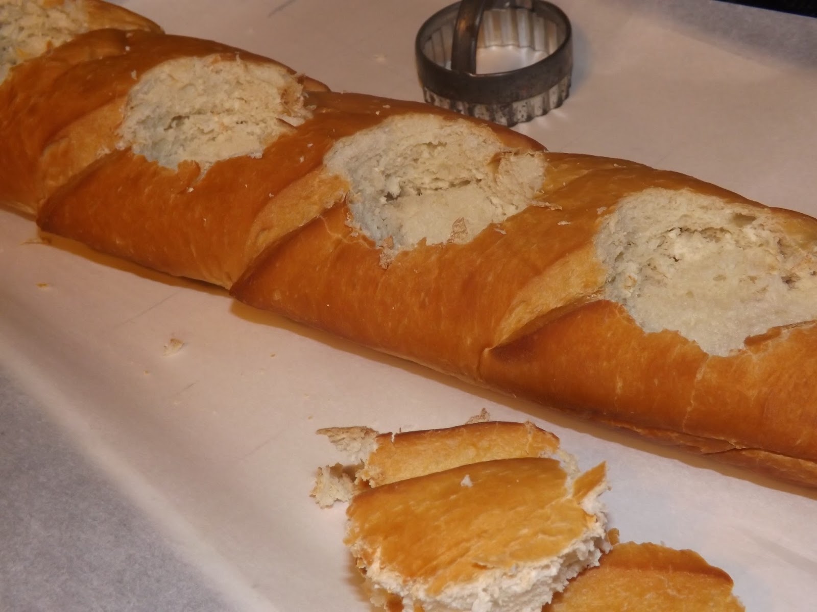 FoodThoughtsOfaChefWannabe Parmesan Baked Egg Loaf