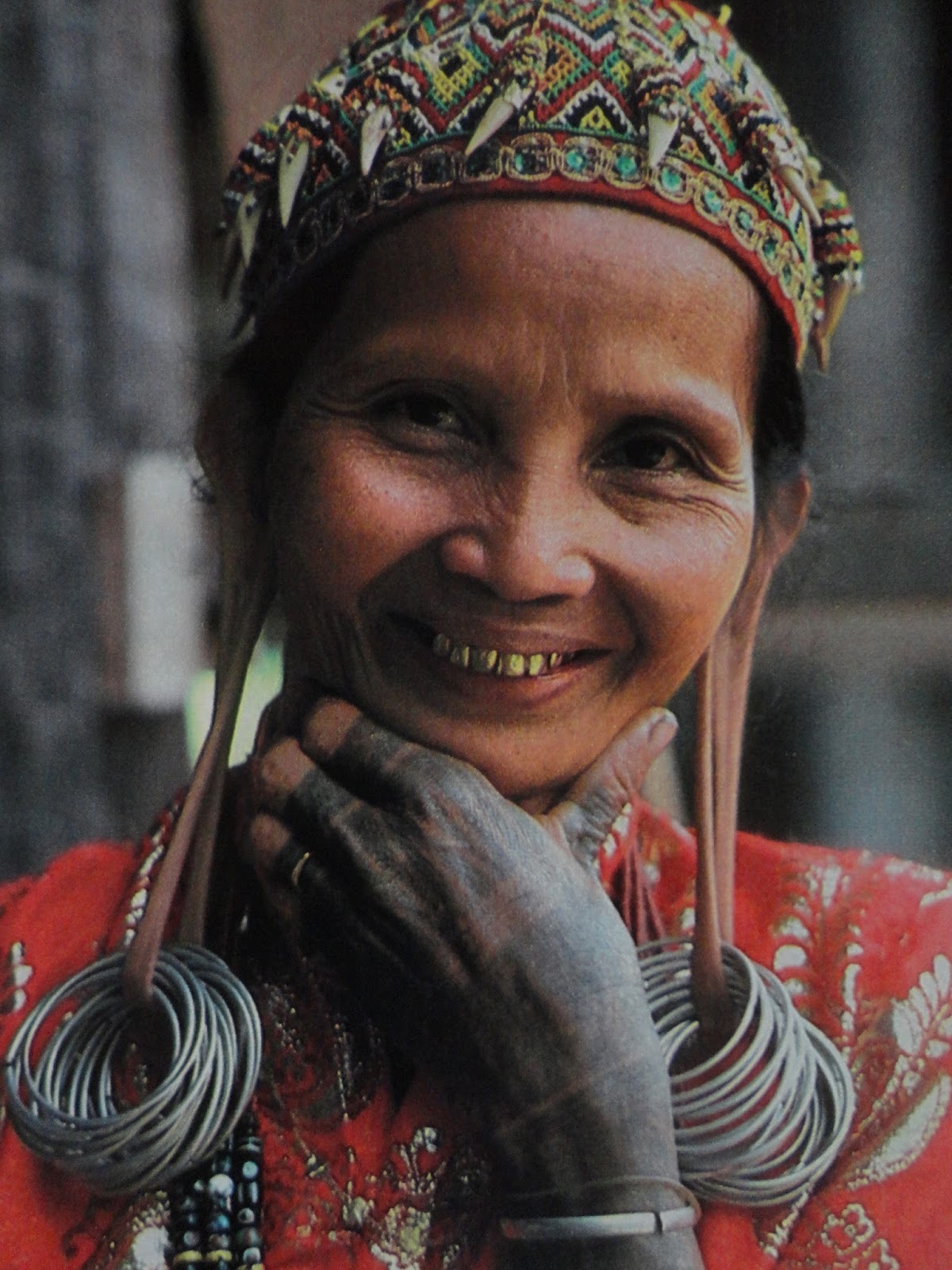 SUSTAINABLE LIVING INSTITUTE (SAVE) TRIBAL EARS PIERCED AND DANGLED