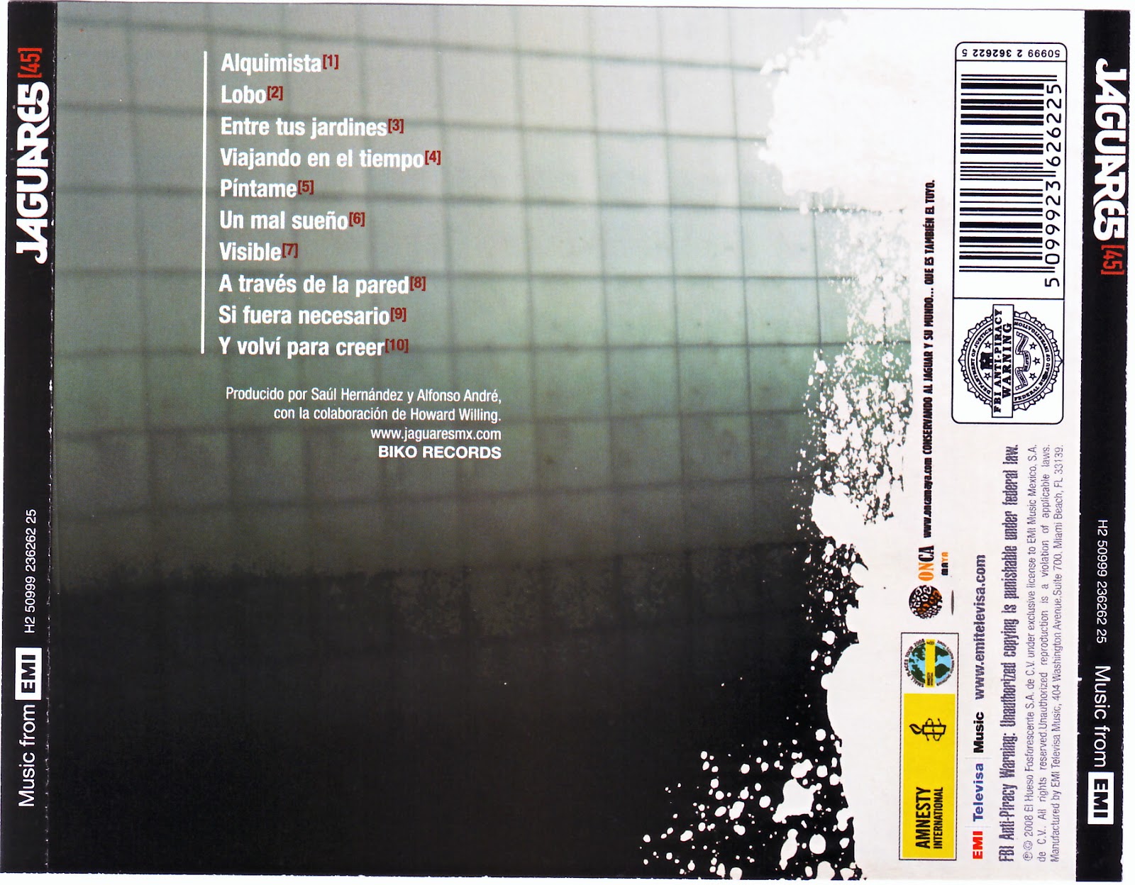 Jaguares 45