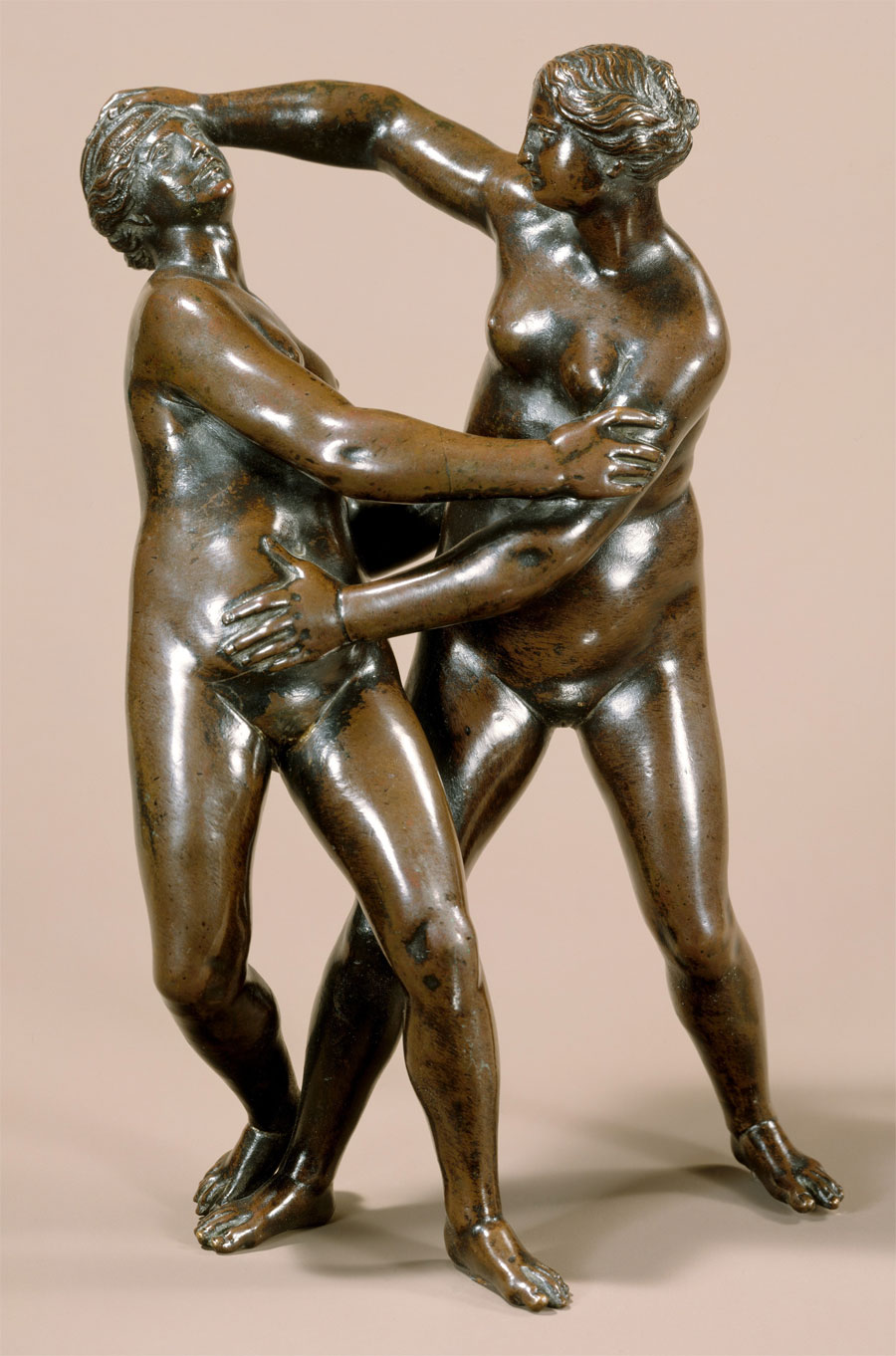 Nude Women Wrestling - After a composition by Leonhard Kern (1588?1662), ... Nude Women Wrestling - After a composition by Leonhard Kern (1588?1662), ...