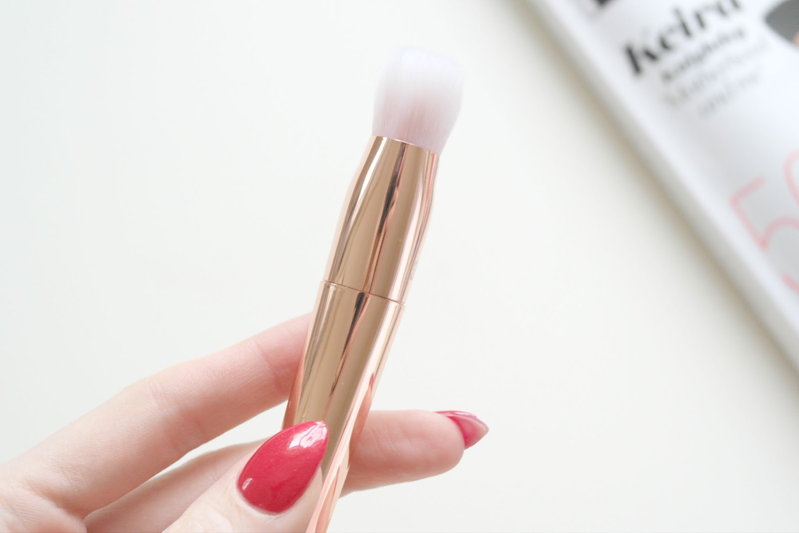 Real Techniques Bold Metals 301 Flat Contour Brush Review Devoted To Pink