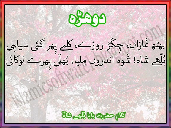 Baba+Bulleh+Shah+Punjabi+Poetry Nice Wallpapers, Free Islamic Software, Islamic Wallpapers, Aqwal e ...