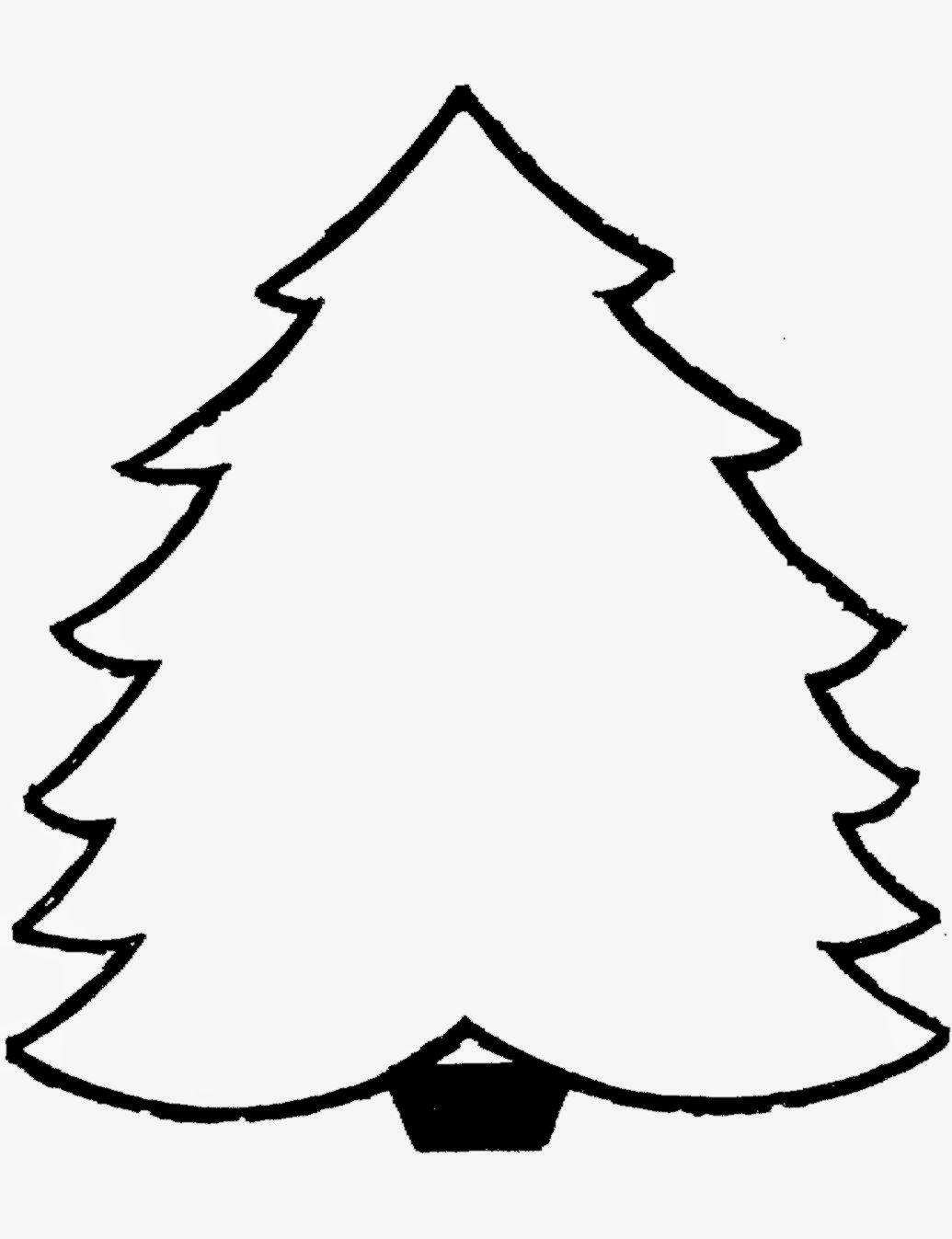 Christmas Trees Printable Coloring Pages Best