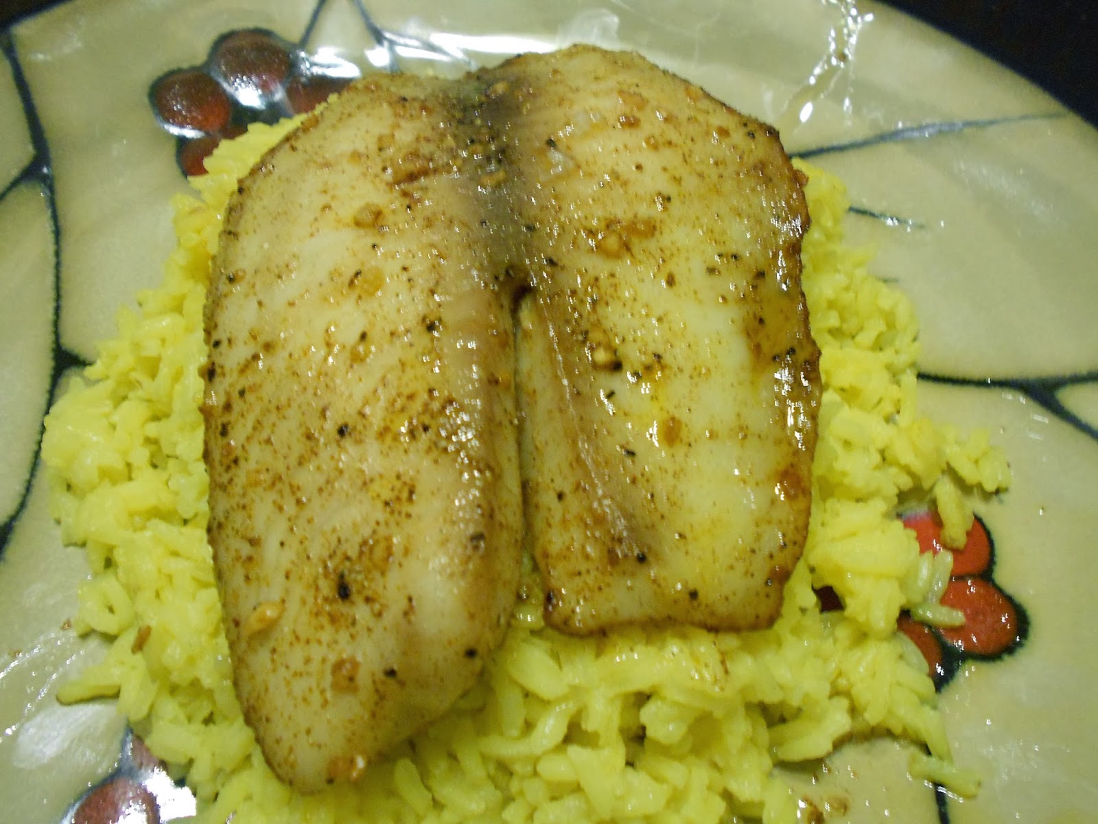 The Pub and Grub Forum Keep It Clean Tilapia with Yellow Rice