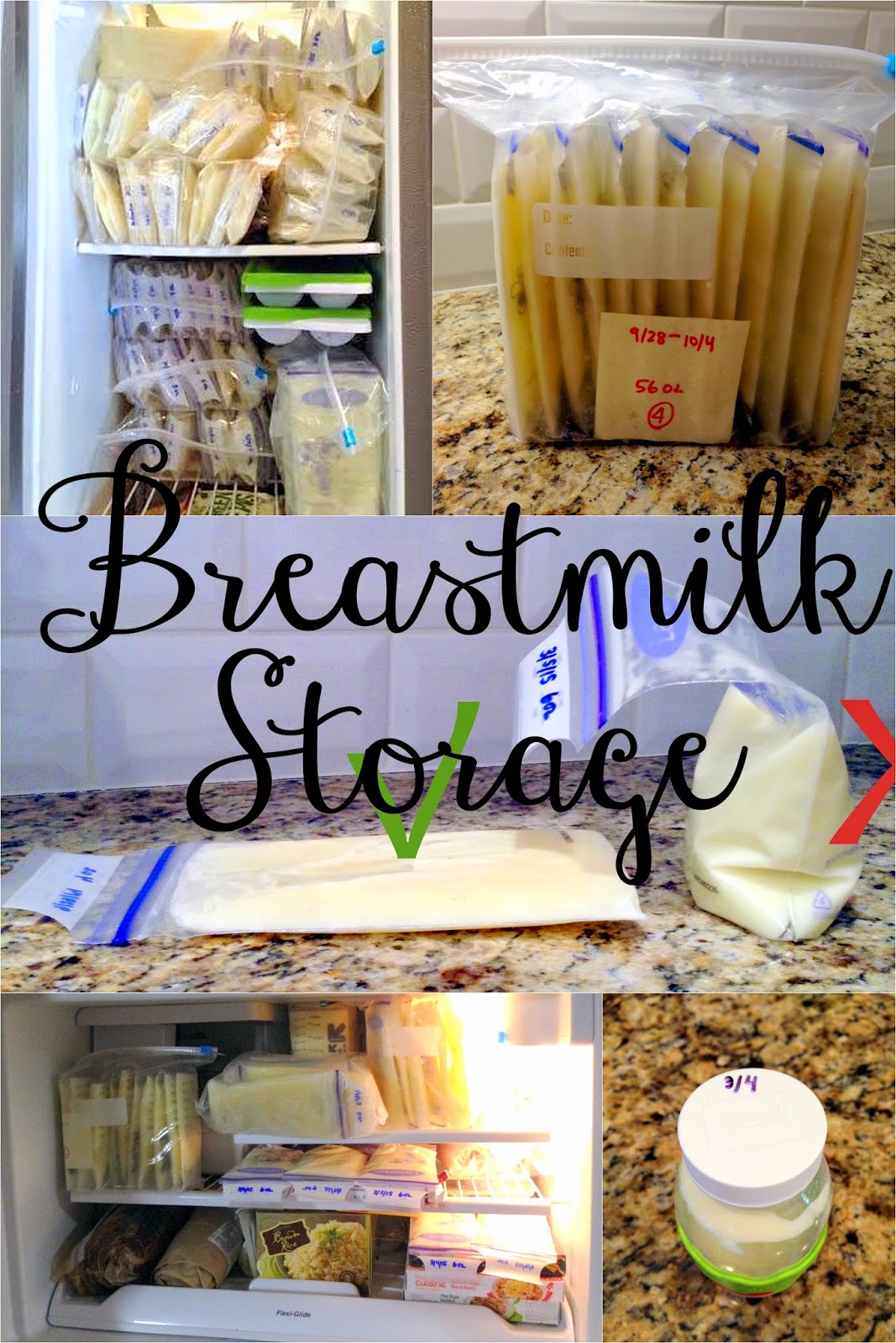 Ideas For Organizing Frozen Breast Milk