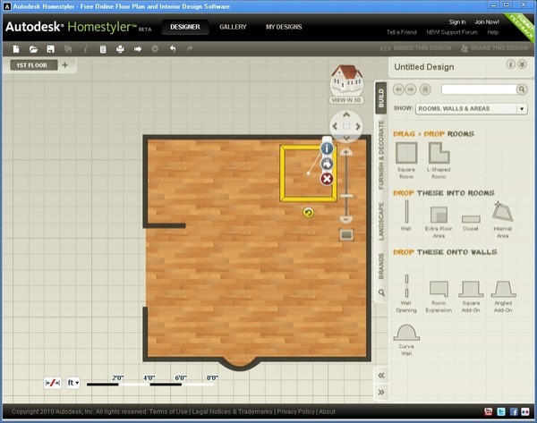 AutoDesk HomeStyler