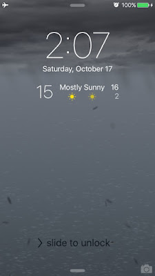 WeatherBoard 2 for iOS 9 brings new weather themed animations wallpapers