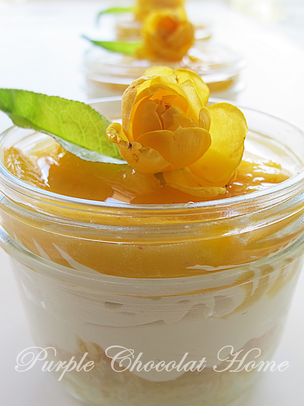 French Peach Pie Purple Chocolat Home