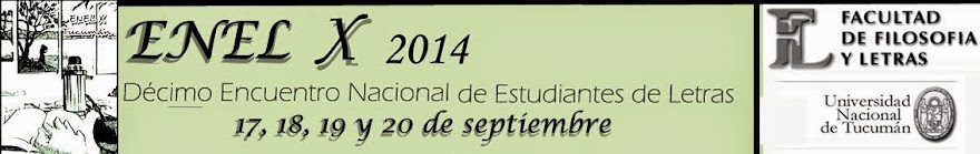 Décimo Encuentro Nacional de Estudiantes de Letras (ENEL X)