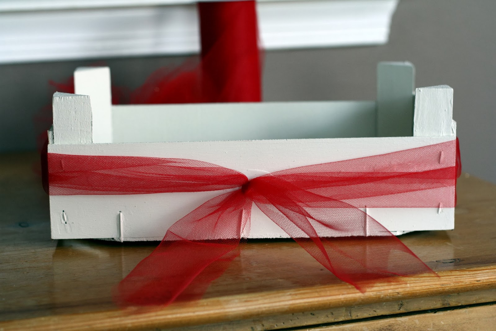 the semifrugal life clementine crate turned gift box