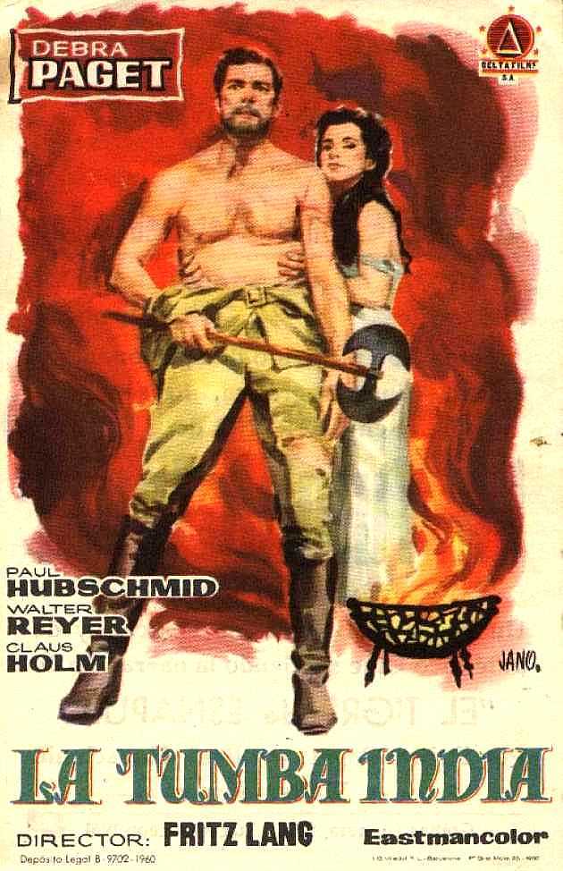 CINESTONIA La tumba india (1959) Fritz Lang