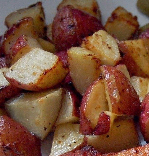 Roasted Ranch Potatoes recipe theoatmealdiaries