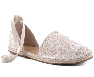 Espadrille de renda coleção verão 2016 Anacapri Espadrille de renda coleção verão 2016 Anacapri