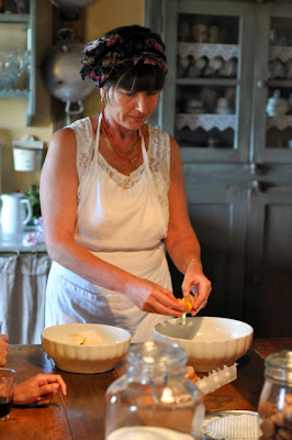 Making Dessert at Borgo Argenina in Gaiole in Chianti, Italy - Photo by Taste As You Go