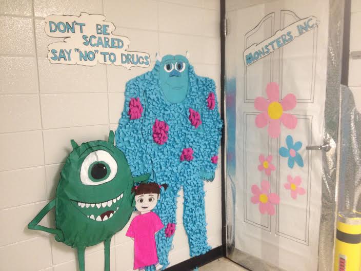 Schools Monsters Inc Takes The Prize At High School Drug Free