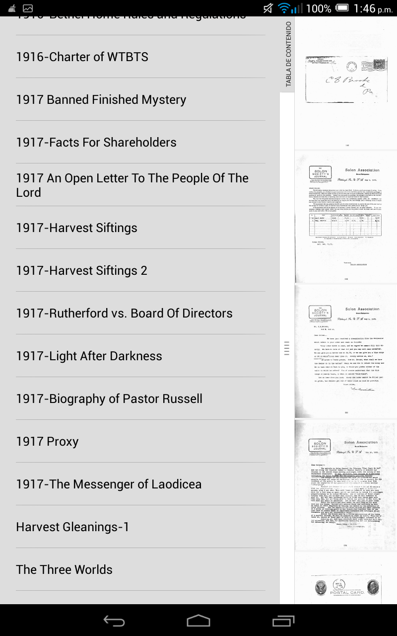 Reiniciar... el espejismo de Cartas a los Ancianos y documentos