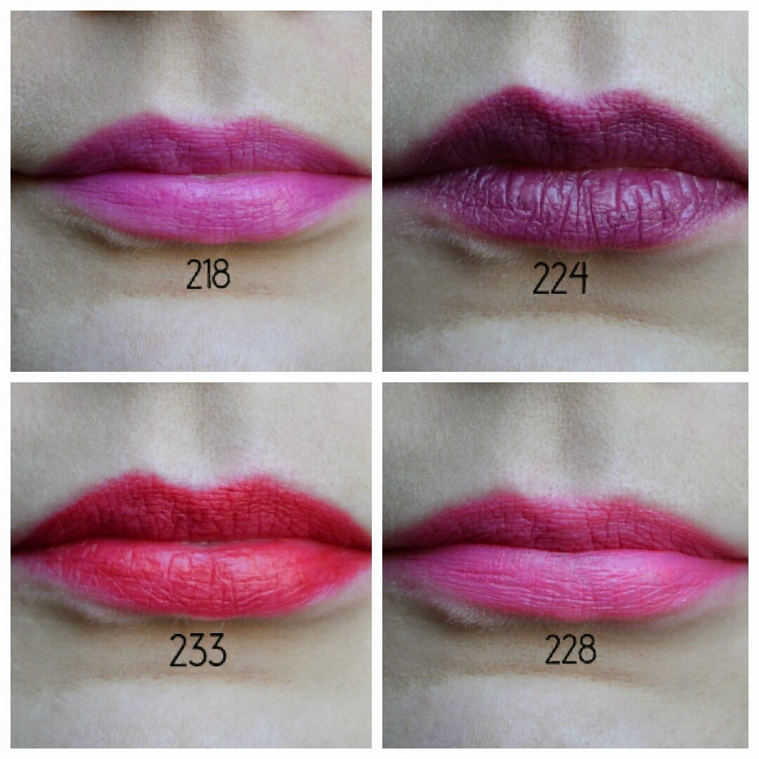 Review Flormar Waterproof Lipliner 228, 233, 224, 218 Pink Frenzy
