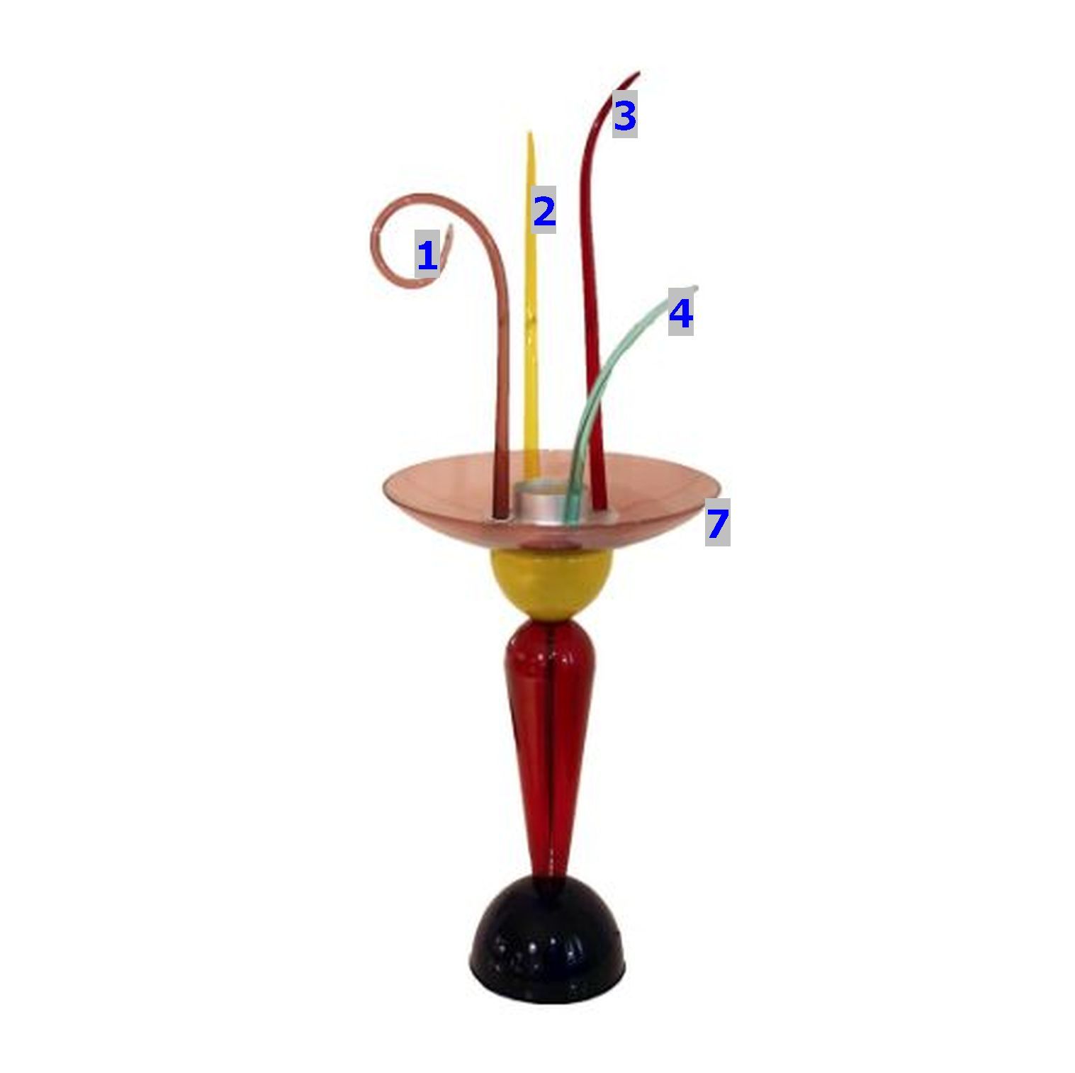 Ricambi per lampadari in vetro di murano: ricambi per lampada ...
