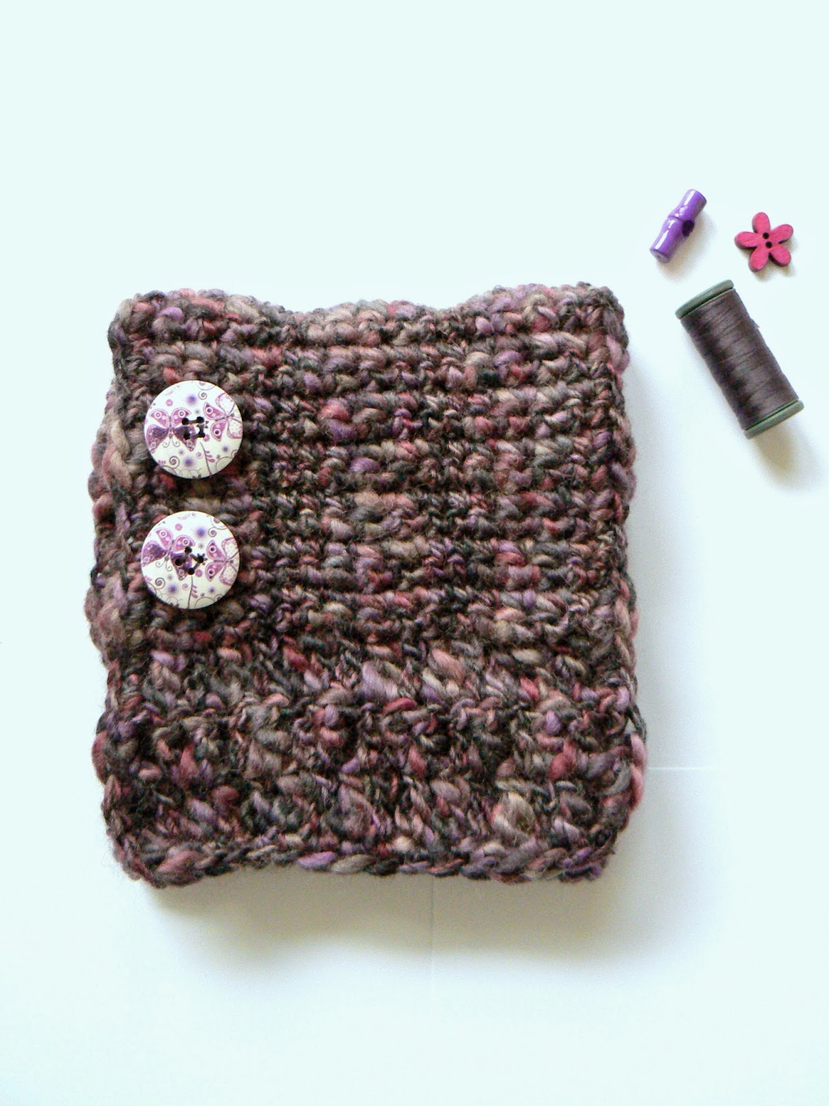 Not long after, I bought a different shade of the same yarn. It sat ...