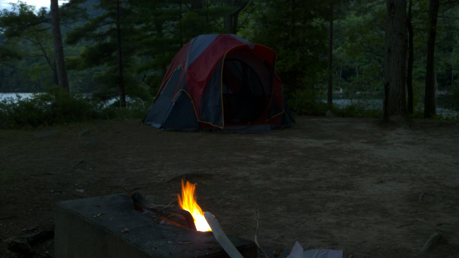 Off on Adventure Steere Island Lake NY 7/28/11