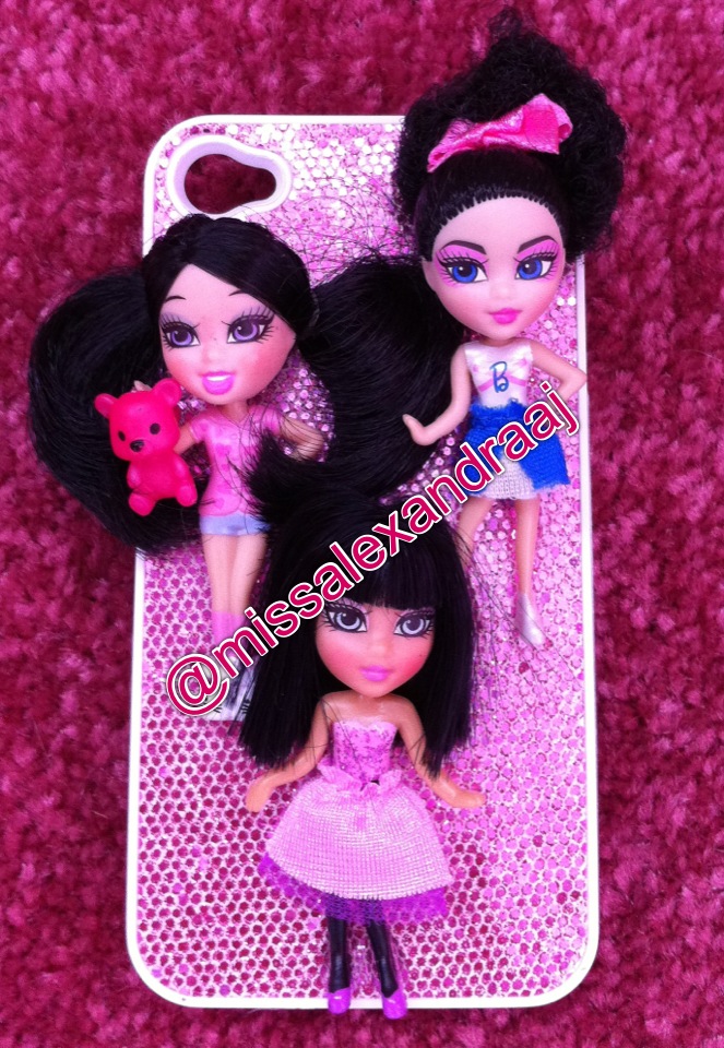 barbie doll phone cover