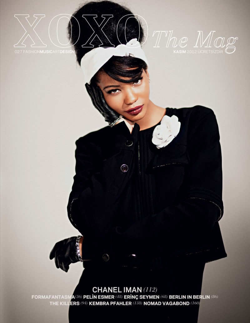 CHANEL IMAN in '60s STYLE for XOXO the MAG'S|Nov 2012