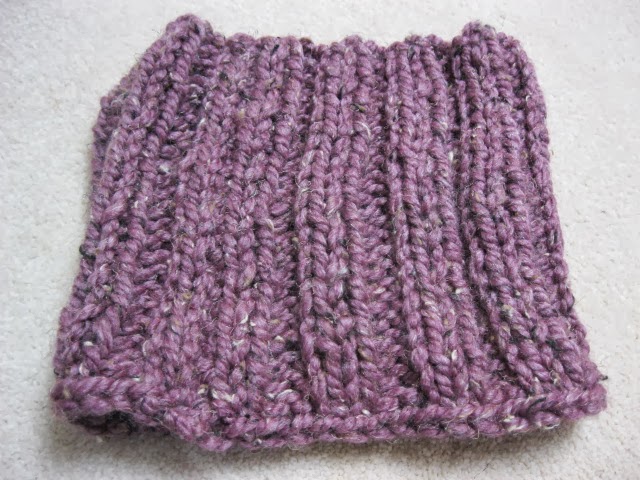 Indigo Blue: Knitted Snood