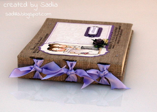 Sadilla S Blog Tutorial Guestbook Rilegatura Alternativa