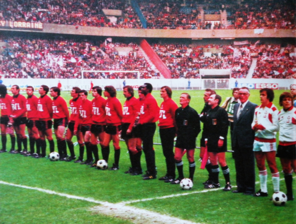 THE VINTAGE FOOTBALL CLUB Finale coupe de France 1978. NANCYNICE.