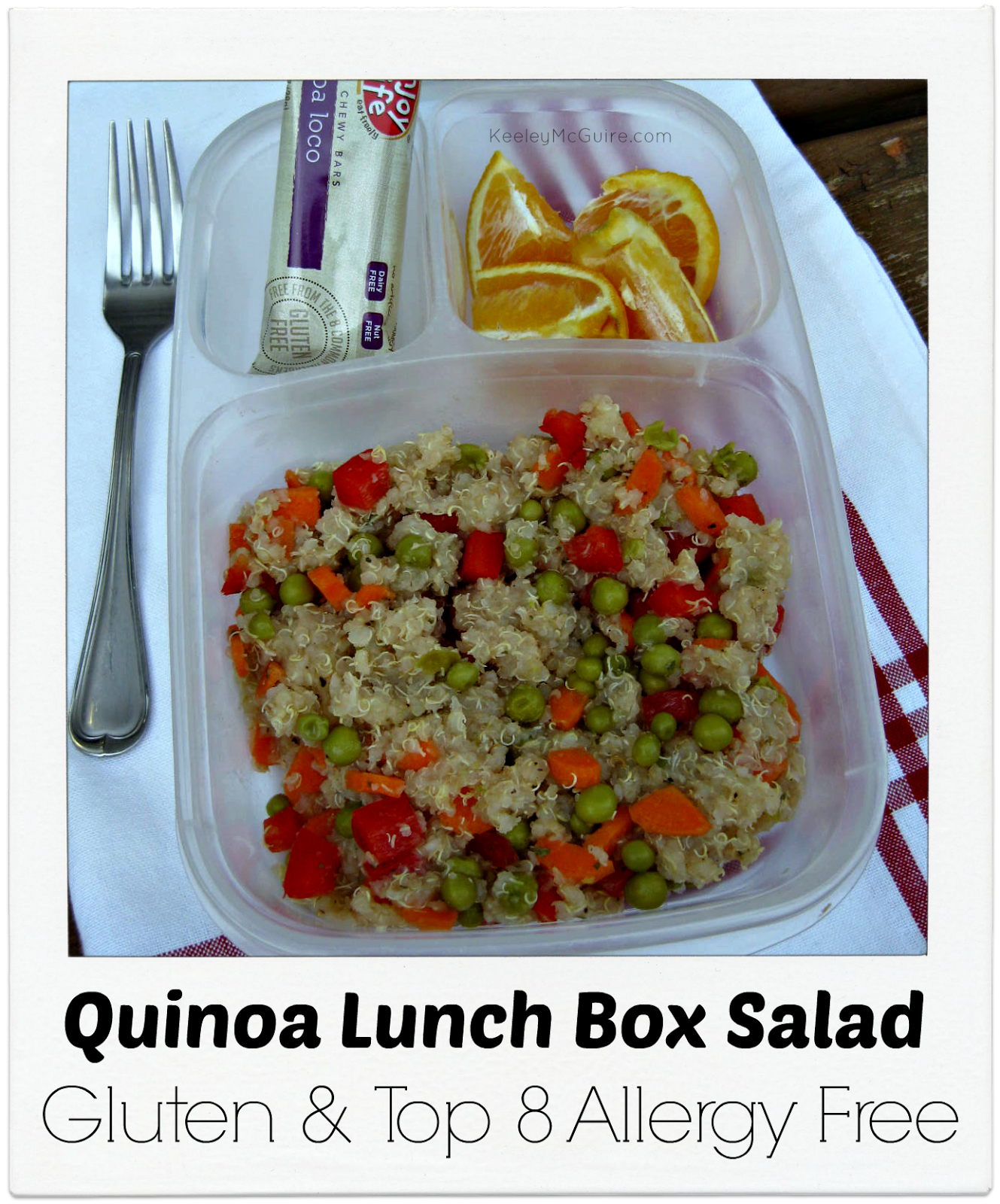 Gluten Free & Allergy Friendly Lunch Made Easy Quinoa Gluten Free