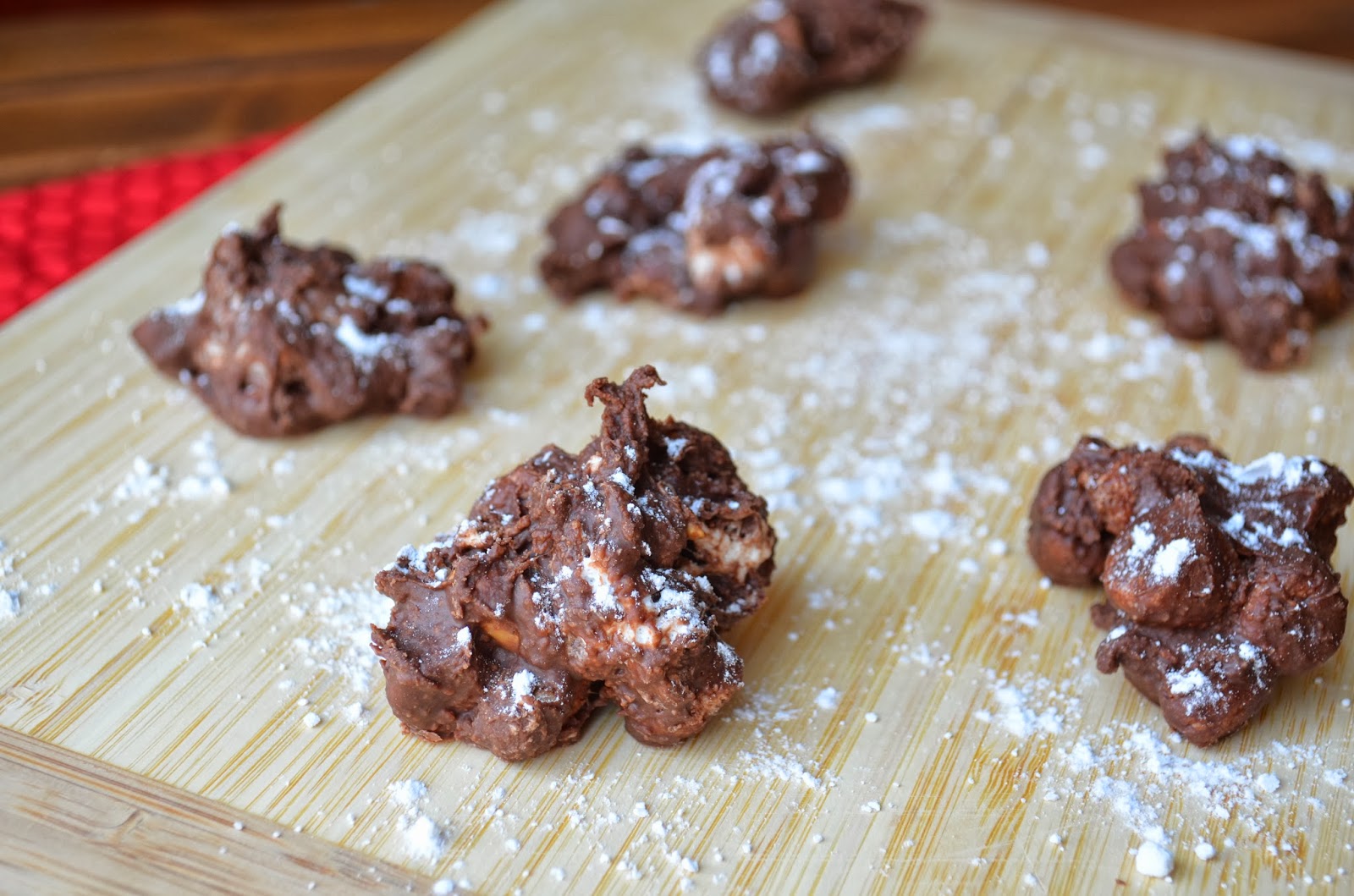 The Savvy Kitchen ChocolateCovered Peanut Clusters